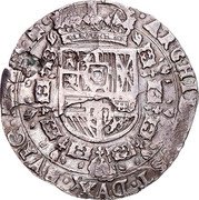 Netherlands 1 Patagon (Charles II -Piedfort) ARCHID AVST DVX BVRG BRAB Z C coin reverse Netherlands 1 Patagon (Charles II -Piedfort) ARCHID AVST DVX BVRG BRAB Z C coin reverse