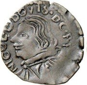 Italy 1 Quattrino (Niccolo Ludovisi) NICOL LVDOVIS DG P P coin obverse Italy 1 Quattrino (Niccolo Ludovisi) NICOL LVDOVIS DG P P coin obverse