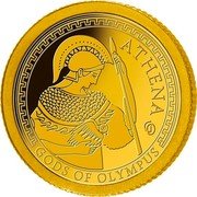 Samoa 1 Tala (Athena) ATHENA GO GODS OF OLYMPUS coin reverse