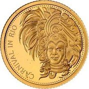 Samoa 1 Tala (Carnival in Rio) CARNIVAL IN RIO coin reverse