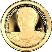 Samoa 1 Tala Gaius Octavius Augustus 2014 GAIUS OCTAVIUS AUGUSTUS coin reverse Samoa 1 Tala Gaius Octavius Augustus 2014 GAIUS OCTAVIUS AUGUSTUS coin reverse