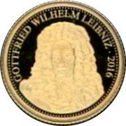 Samoa 1 Tala Gottfried Wilhelm Leibniz 2016 GOTTFRIED WILHELM LEIBNIZ 2016 coin reverse