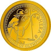Samoa 1 Tala (Hera) HERA GO GODS OF OLYMPUS coin reverse