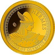 Samoa 1 Tala (Hermes) HERMES GO GODS OF OLYMPUS coin reverse