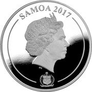 Samoa 1 Tala (Hibiscus) SAMOA 2017 IRB coin obverse Samoa 1 Tala (Hibiscus) SAMOA 2017 IRB coin obverse