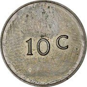 New Zealand 10 Cents (Pattern with Royal Mint Logo) 10 C coin obverse New Zealand 10 Cents (Pattern with Royal Mint Logo) 10 C coin obverse