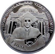 Bulgaria 10 Leva Higher Education 2001 Proof KM# 246 NON SCHOLAE, SED VITAE DISCIMUS EURO coin reverse