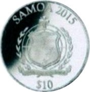Samoa 10 Tala (200th Birtday of Otto von Bismarck) SAMOA 2015 $10 FA'AVAE I LE ATUA SAMOA coin obverse Samoa 10 Tala (200th Birtday of Otto von Bismarck) SAMOA 2015 $10 FA'AVAE I LE ATUA SAMOA coin obverse