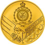 Niue 100 Dollars (Czech Lion) PUBLIC SEAL OF NIUE ATUA NIUE TUKULAGI 100 DOLLARS 2023 CM coin obverse