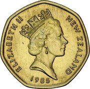 New Zealand 2 Dollars (Pattern. Heptagonal) ELIZABETH II NEW ZEALAND 1985 coin obverse New Zealand 2 Dollars (Pattern. Heptagonal) ELIZABETH II NEW ZEALAND 1985 coin obverse