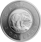 Canada 2 Dollars (Polar Bear - Tribute "W") BT CANADA W 2 DOLLARS coin reverse Canada 2 Dollars (Polar Bear - Tribute "W") BT CANADA W 2 DOLLARS coin reverse