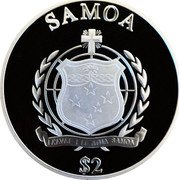 Samoa 2 Tala Famous Compossers. Felix Mendelssohn Bartholdy 2015 SAMOA $2 FA'AVAE I LE ATUA SAMOA coin obverse Samoa 2 Tala Famous Compossers. Felix Mendelssohn Bartholdy 2015 SAMOA $2 FA'AVAE I LE ATUA SAMOA coin obverse