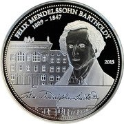 Samoa 2 Tala Famous Compossers. Felix Mendelssohn Bartholdy 2015 2016 FELIX MENDELSSOHN BARTHOLDY 1809 - 1847 coin reverse Samoa 2 Tala Famous Compossers. Felix Mendelssohn Bartholdy 2015 2016 FELIX MENDELSSOHN BARTHOLDY 1809 - 1847 coin reverse