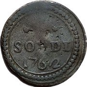 Italy 4 Soldi (Pasquale Paoli) 4 SOLDI 1762 coin reverse Italy 4 Soldi (Pasquale Paoli) 4 SOLDI 1762 coin reverse