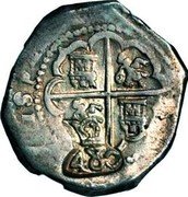 Portugal 480 Reis (Joao IV Countermark) 480 coin obverse Portugal 480 Reis (Joao IV Countermark) 480 coin obverse