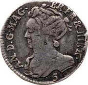 UK 5 Shillings Anne 1705  KM# 148b AN D G MAG BR FR & HIB R 5 coin obverse UK 5 Shillings Anne 1705  KM# 148b AN D G MAG BR FR & HIB R 5 coin obverse