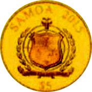 Samoa 5 Tala (Carnival in Rio) SAMOA 2015 $5 FA'AVAE I LE ATUA SAMOA coin obverse