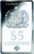 Samoa 5 Tala (Christmas) SAMOA 2016 $5 FA'AVAE I LE ATUA SAMOA... coin obverse Samoa 5 Tala (Christmas) SAMOA 2016 $5 FA'AVAE I LE ATUA SAMOA... coin obverse