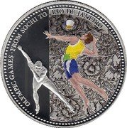 Samoa 5 Tala (From Sochi to Rio) OLYMPIC GAMES FROM SOCHI TO RIO DE JANEIRO coin reverse Samoa 5 Tala (From Sochi to Rio) OLYMPIC GAMES FROM SOCHI TO RIO DE JANEIRO coin reverse