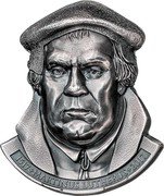 Samoa 5 Tala (Martin Luther) 19517 MARTIN LUTHER 2017 coin reverse Samoa 5 Tala (Martin Luther) 19517 MARTIN LUTHER 2017 coin reverse
