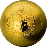 Samoa 5 Tala Mozart Ball 2016  Proof KM# 440 SAMOA FA'AVAE I LE ATUA SAMOA $5 1 OZ. AG 999 coin obverse Samoa 5 Tala Mozart Ball 2016  Proof KM# 440 SAMOA FA'AVAE I LE ATUA SAMOA $5 1 OZ. AG 999 coin obverse