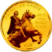 Samoa 5 Tala (Peter the Great) PETER THE GREAT 1/2 G .9999 FINEST GOLD 2016 coin reverse Samoa 5 Tala (Peter the Great) PETER THE GREAT 1/2 G .9999 FINEST GOLD 2016 coin reverse