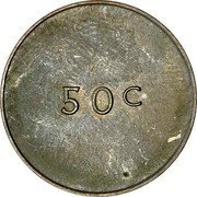 New Zealand 50 Cents (Pattern with Royal Mint Logo) 50 C coin obverse New Zealand 50 Cents (Pattern with Royal Mint Logo) 50 C coin obverse