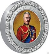 New Zealand Five Dollars King Charles III Coronation 2023 KING CHARLES III CORONATION CRIII FIVE DOLLARS coin reverse New Zealand Five Dollars King Charles III Coronation 2023 KING CHARLES III CORONATION CRIII FIVE DOLLARS coin reverse