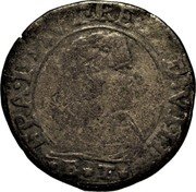 Italy Giorgino (Francesco I d'Este) FRA I MVT REG Z D VIII E T coin obverse Italy Giorgino (Francesco I d'Este) FRA I MVT REG Z D VIII E T coin obverse
