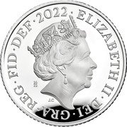 UK Ten Pence (Royal Arms Shield Puzzle Memorial) ELIZABETH II DEI GRA REG FID DEF 2022 J.C 26/22 coin obverse UK Ten Pence (Royal Arms Shield Puzzle Memorial) ELIZABETH II DEI GRA REG FID DEF 2022 J.C 26/22 coin obverse