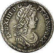 France 1/12 ECU (10 Sols) Louis XIV 1659 I KM# 166.9 LVD XIIII D G FR ET NAV REX coin obverse France 1/12 ECU (10 Sols) Louis XIV 1659 I KM# 166.9 LVD XIIII D G FR ET NAV REX coin obverse