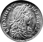 France 1/12 ECU (10 Sols) Louis XIV 1660 E KM# 166.5 LVD XIIII D G FR ET NAV REX coin obverse France 1/12 ECU (10 Sols) Louis XIV 1660 E KM# 166.5 LVD XIIII D G FR ET NAV REX coin obverse
