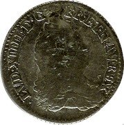 France 1/16 ECU Louis XIV 1686 LL KM# 258.1 LVD XIIII D G FR ET NAV REX coin obverse