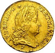 France 1/2 Louis D'or Louis XIV 1690 I KM# 277.7 LVD XIIII D G FR ET NAV REX coin obverse France 1/2 Louis D'or Louis XIV 1690 I KM# 277.7 LVD XIIII D G FR ET NAV REX coin obverse