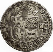 France 1/4 ECU Louis XIII 1610 KM# 49.1 GRATIA DEI SVM ID Q SVM 1612 II II coin reverse France 1/4 ECU Louis XIII 1610 KM# 49.1 GRATIA DEI SVM ID Q SVM 1612 II II coin reverse
