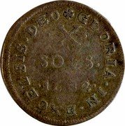 France 10 Sols Louis XIV 1682 BB KM# 248 X SOLS 1682 GLORIA IN EXCELSIS DEO coin reverse France 10 Sols Louis XIV 1682 BB KM# 248 X SOLS 1682 GLORIA IN EXCELSIS DEO coin reverse