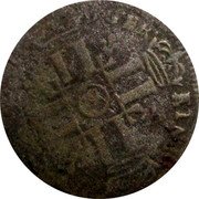 France 15 Deniers Louis XIV 1693 Numeral 9 KM# 285.21 LVD XIIII D G FR ET N R LL 9 coin obverse France 15 Deniers Louis XIV 1693 Numeral 9 KM# 285.21 LVD XIIII D G FR ET N R LL 9 coin obverse