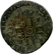France 15 Deniers (Louis XIV) KM# 286.2 LVD XIIII D G FR ET N R LL B coin obverse France 15 Deniers (Louis XIV) KM# 286.2 LVD XIIII D G FR ET N R LL B coin obverse