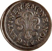 France 2 Sols Louis XIV 1683 KM# 246 .MONE. NOV. ARGENTINEN: coin obverse