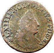 France 4 Deniers Louis XIV 1699 BB KM# 310 L XIIII ROY DE FR ET DE NA coin obverse France 4 Deniers Louis XIV 1699 BB KM# 310 L XIIII ROY DE FR ET DE NA coin obverse
