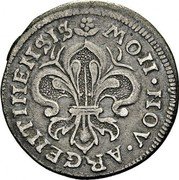 France 4 Sols Louis XIV 1682 KM# 247 MON. NOV. ARGENTINENSIS coin obverse France 4 Sols Louis XIV 1682 KM# 247 MON. NOV. ARGENTINENSIS coin obverse