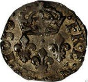 France Double Tournois Louis XIV 1656 KM# 193 FR ET NAV R 1656 coin reverse