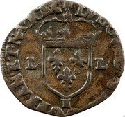 France Douzain Louis XIII 1622 N KM# 58.4 LVDOVICVS XIII D G FRAN ET NA REX N L L coin obverse France Douzain Louis XIII 1622 N KM# 58.4 LVDOVICVS XIII D G FRAN ET NA REX N L L coin obverse