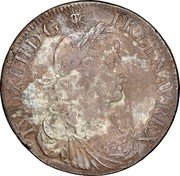 France ECU Louis XIV 1670 A KM# 211.1 LVD XIIII D G FR ET NAV REX coin obverse France ECU Louis XIV 1670 A KM# 211.1 LVD XIIII D G FR ET NAV REX coin obverse