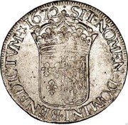 France ECU Louis XIV 1672 KM# 227 SIT NOMEN DOMINI BENEDICTVM 1672 coin reverse France ECU Louis XIV 1672 KM# 227 SIT NOMEN DOMINI BENEDICTVM 1672 coin reverse