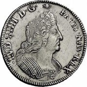 France ECU Louis XIV 1694 W KM# 298.20 LVD XIIII D G FR ET NAV REX coin obverse France ECU Louis XIV 1694 W KM# 298.20 LVD XIIII D G FR ET NAV REX coin obverse