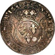 France ECU Louis XIV 1694 Y KM# 298.22 SIT NOMEN DOMINI Y BENEDICTVM 1694 coin reverse France ECU Louis XIV 1694 Y KM# 298.22 SIT NOMEN DOMINI Y BENEDICTVM 1694 coin reverse
