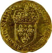 France ECU D’or Henry IV 1607 A KM# 11.1 HENRICVS IIII D G FRAN ET NAVA REX 1597 coin obverse France ECU D’or Henry IV 1607 A KM# 11.1 HENRICVS IIII D G FRAN ET NAVA REX 1597 coin obverse