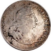 France ECU (Louis XIV) KM# 298.24 LVD XIIII D G FR ET NAV REX coin obverse France ECU (Louis XIV) KM# 298.24 LVD XIIII D G FR ET NAV REX coin obverse