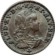 France 1/12 ECU (10 Sols) Louis XV 1721 T KM# 463.13 LUD XV D G FR ET NAV REX coin obverse France 1/12 ECU (10 Sols) Louis XV 1721 T KM# 463.13 LUD XV D G FR ET NAV REX coin obverse